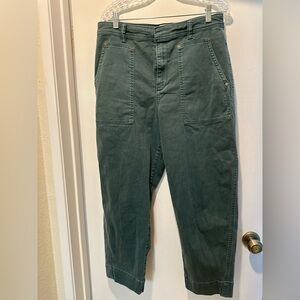 GAP Barrel Khaki Pants in Teal Size 12